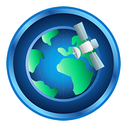 a large illustration of a 地球